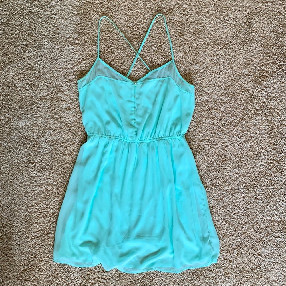 Pimkie Seafoam Blue-Green Dress